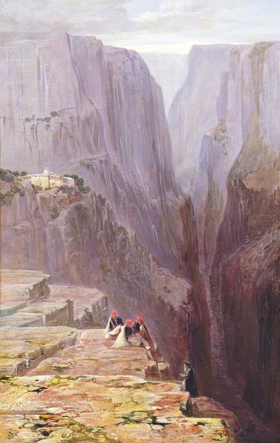 Zagori, Greece by Edward Lear